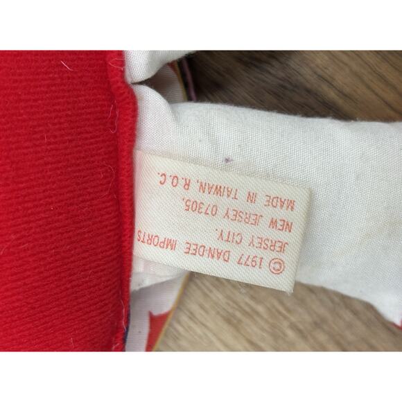 Vintage Handmade Cloth Doll Blue Gingham Dress Lace Trim 10” Sarah Montjoy - Picture 8 of 14